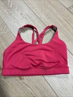 lululemon athletica Pink Cross-Back Sports Bra